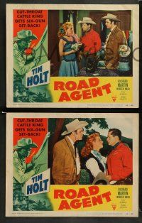 8w697 ROAD AGENT 4 LCs '52 Tim Holt, Richard Martin, Noreen Nash, cool western images!