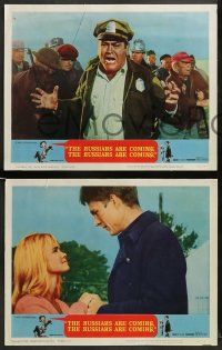 8w539 RUSSIANS ARE COMING 6 LCs '66 Carl Reiner, Eva Marie Saint, Russians vs Americans!