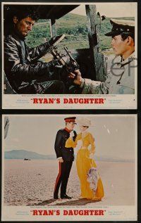 8w312 RYAN'S DAUGHTER 8 LCs '70 Robert Mitchum, Sarah Miles, directed by David Lean!
