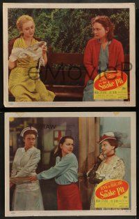 8w806 SNAKE PIT 3 LCs '50 many different images of mental patient Olivia De Havilland!