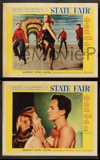8w341 STATE FAIR 8 LCs '62 Pat Boone, Ann-Margret, Pamela Tiffin, Rodgers & Hammerstein musical!