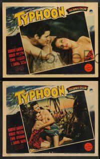 8w374 TYPHOON 8 LCs '40 great sarong images of sexy Dorothy Lamour, Robert Preston
