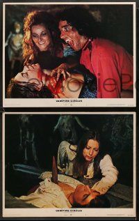 8w627 VAMPIRE CIRCUS 5 LCs '72 Hammer horror, the greatest blood-show on Earth!