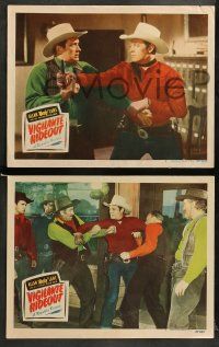 8w566 VIGILANTE HIDEOUT 6 LCs '50 cowboy Allan Rocky Lane, Roy Barcroft & Eddy Waller!