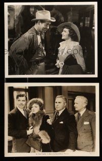 8x910 BOOM TOWN 2 8x10 stills '40 great images of Clark Gable and Claudette Colbert, Morgan!