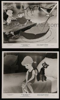 8x964 RESCUERS 2 8x10 stills '77 Disney mouse adventure cartoon from the depths of Devil's Bayou!