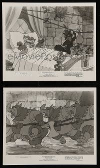 8x965 ROBIN HOOD 2 8x10 stills R82 Walt Disney's cartoon version, the way it REALLY happened!