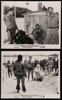 8x982 TARZAN & THE GREAT RIVER 2 8x10 stills '67 Mike Henry in the title role as King of the Jungle