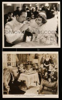8x988 TONIGHT IS OURS 2 8x10 stills '33 great images of Fredric March & Claudette Colbert, top cast