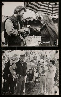 8x992 TWO MULES FOR SISTER SARA 2 7.5x9.5 stills '70 Eastwood & MacLaine w/ rattlesnake, armadillo!