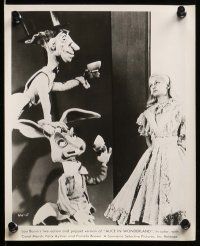 8x247 ALICE IN WONDERLAND 15 8x10 stills '51 Carol Marsh in Lewis Carroll's fantasy classic!