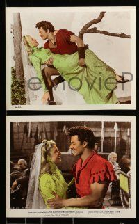8x030 BANDIT OF SHERWOOD FOREST 8 color 8x10 stills '45 cool images of Cornel Wilde, Anita Louise!