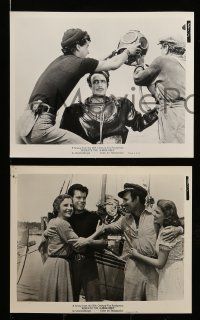 8x282 BENEATH THE 12-MILE REEF 12 8x10 stills '53 Robert Wagner, Terry Moore, Roland, Graves!