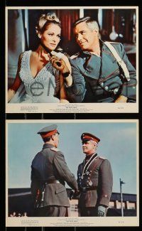 8x131 BLUE MAX 5 color 8x10 stills '66 WWI fighter pilot George Peppard, Ursula Andress!