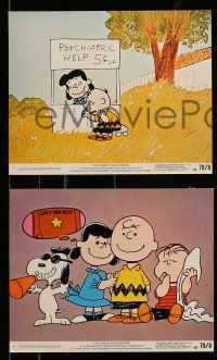 8x161 BOY NAMED CHARLIE BROWN 3 8x10 mini LCs '70 baseball, Snoopy & Peanuts gang, Charles Schulz!
