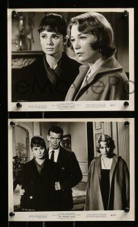 8x531 CHILDREN'S HOUR 6 8x10 stills '62 Audrey Hepburn, James Garner & Shirley MacLaine!
