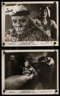 8x820 DEATH CURSE OF TARTU 3 8x10 stills '66 Native American Indian zombies in the Everglades!