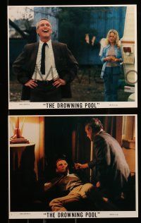 8x001 DROWNING POOL 24 8x10 mini LCs '75 MANY great images of Paul Newman, Joanne Woodward, Haynes!