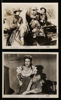 8x544 DYNAMITE PASS 6 8x10 stills '50 Tim Holt, Richard Martin & Lynne Roberts in western action!