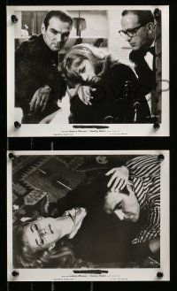 8x650 EVA 5 8x10 stills '65 directed by Joseph Losey, Jeanne Moreau & Stanley Baker!