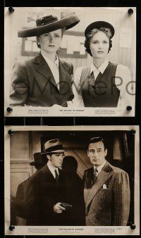 8x735 FALCON IN DANGER 4 8x10 stills '43 detective Tom Conway with Ward, Brooks & Shepard!