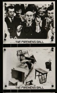 8x553 FIREMEN'S BALL 6 8x10 stills '68 Czechoslovakian Milos Forman's Hori ma panenko
