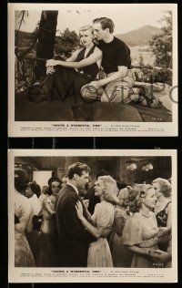8x740 HAVING WONDERFUL TIME 4 8x10 stills '38 great images of Ginger Rogers & Douglas Fairbanks Jr.!
