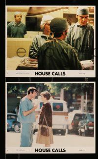 8x148 HOUSE CALLS 4 8x10 mini LCs '78 Walter Matthau, Glenda Jackson, Carney, a funny love story!