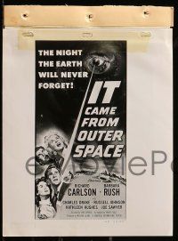 8x848 IT CAME FROM OUTER SPACE 3 8x11 key book stills '53 all with wonderful poster artwork!