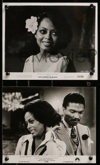 8x752 LADY SINGS THE BLUES 4 8x10 stills '72 great images of Diana Ross + Billy Dee Williams!