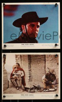 8x025 ONE EYED JACKS 9 color from 7.75x10 to 8x10 stills '61 star & director Marlon Brando, Malden!