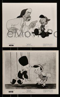 8x587 PINOCCHIO 6 8x10 stills R62 Disney classic cartoon about a wooden boy who wants to be real!
