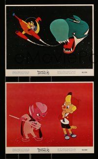 8x013 PINOCCHIO IN OUTER SPACE 11 color 8x10 stills '65 sci-fi cartoon images, new worlds of wonder