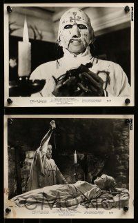 8x384 PLAGUE OF THE ZOMBIES 9 8x10 stills '66 John Gillling English Hammer horror, great images!
