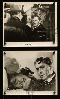 8x388 RIFIFI 9 8x10 stills '56 Jules Dassin acts and directs in his Du Rififi Chez Les Hommes!