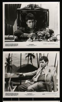 8x251 SCARFACE 15 8x10 stills '83 Al Pacino as Tony Montana, Steven Bauer, De Palma!