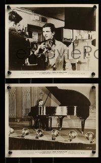 8x593 SHOOT THE PIANO PLAYER 6 8x10 stills '62 Francois Truffaut's Tirez sur le pianiste, different