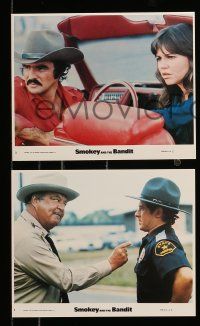 8x157 SMOKEY & THE BANDIT 4 8x10 mini LCs '77 Burt Reynolds, Sally Field & Jackie Gleason!