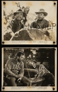 8x888 TREASURE OF THE SIERRA MADRE 3 8x10 stills '48 Humphrey Bogart, Tim Holt & Walter Huston!