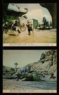 8x069 VALLEY OF GWANGI 8 8x10 mini LCs '69 Harryhausen, Gila Golan, cowboys capture dinosaur!