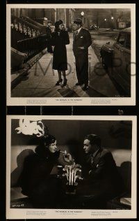 8x801 WOMAN IN THE WINDOW 4 8x10 stills '44 Fritz Lang, Edward G. Robinson & Joan Bennett!