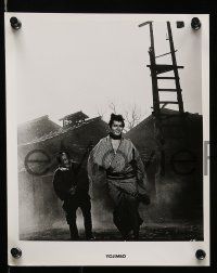8x628 YOJIMBO 6 8x10 stills R70s Akira Kurosawa, images of samurai Toshiro Mifune!