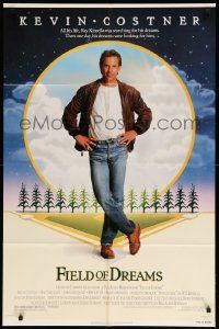 8y279 FIELD OF DREAMS 1sh '89 Kevin Costner baseball classic, if you build it, they will come!