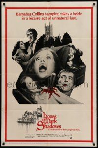 8y396 HOUSE OF DARK SHADOWS style B 1sh '70 how vampires do it, a bizarre act of unnatural lust!