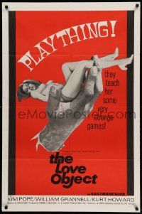 8y487 LOVE OBJECT 1sh '69 they teach sexy plaything Kim Pope some very strange games!