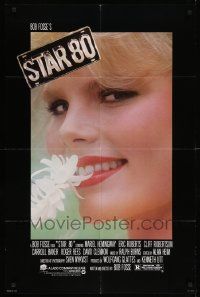 8y790 STAR 80 1sh '84 Mariel Hemingway as Playboy Playmate of the Year Dorothy Stratten!