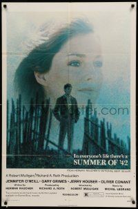 8y807 SUMMER OF '42 1sh '71 in everyone's life there's a summer like this, Jennifer O'Neill!