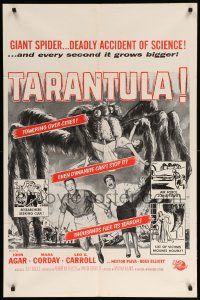 8y828 TARANTULA military 1sh R60s great border art of 100 foot high spider + monster in lab inset!
