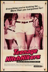 8y834 TEENAGE HITCH HIKERS 1sh '74 everything you're looking for... more than you bargained for!
