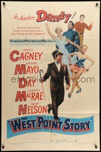 8y939 WEST POINT STORY 1sh '50 dancing cadet James Cagney, Virginia Mayo, Doris Day